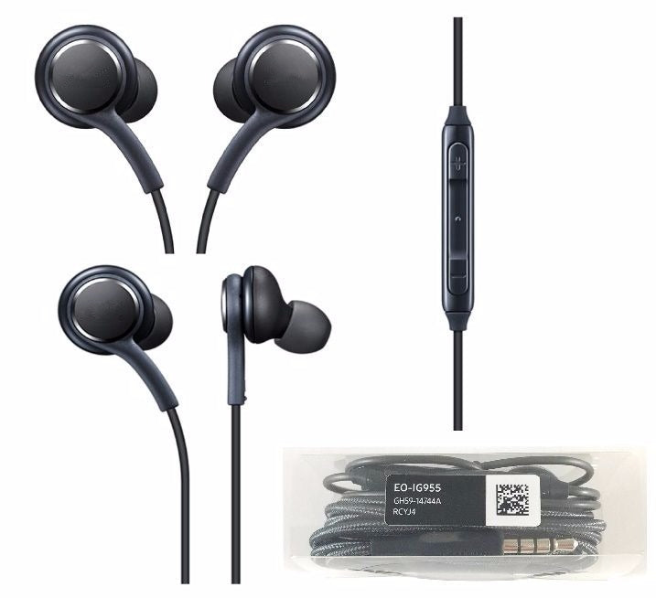 3.5mm Wired in Ear Earphones Earbuds with Volume Buttons & Mic