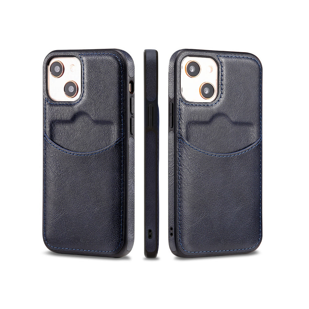 Leather Pocket Case for iPhone 13