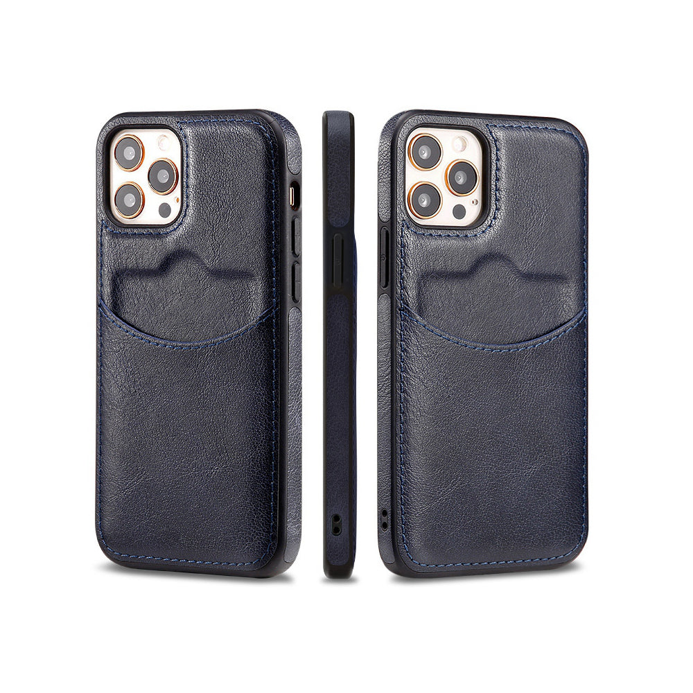 Leather Pocket Case for iPhone 13 Pro