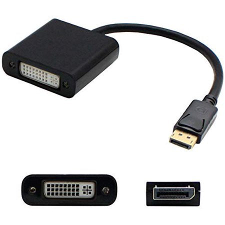 Convertisseur adaptateur DisplayPort mâle vers DVI femelle