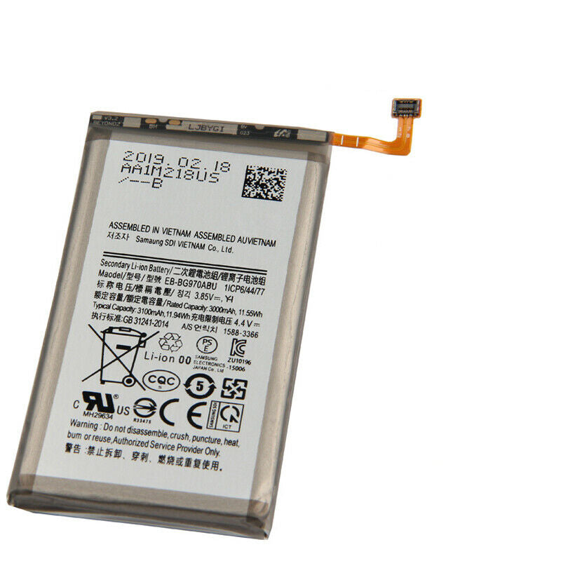 Batterie de remplacement pour Samsung Galaxy S10e Lite (G970), EB-BG970ABU EB-BG970ABE EB-BG970ABA