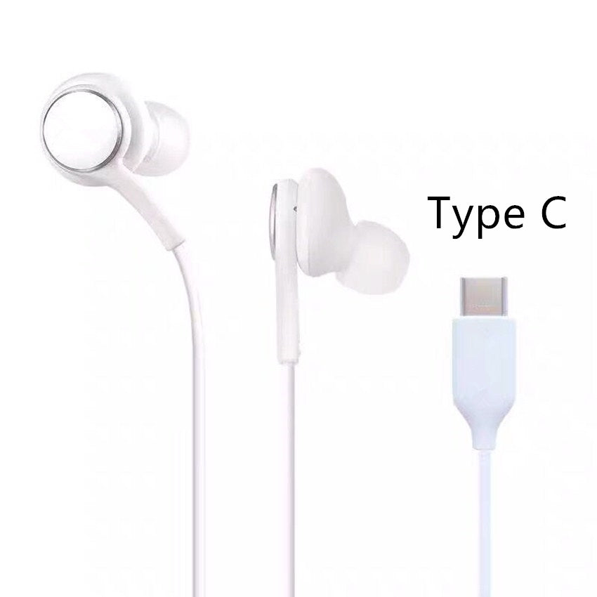 USB-C Wired in Ear Earphones Earbuds with Volume Buttons & Mic