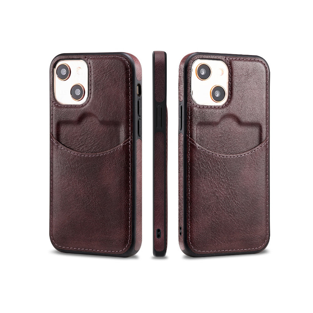 Leather Pocket Case for iPhone 13