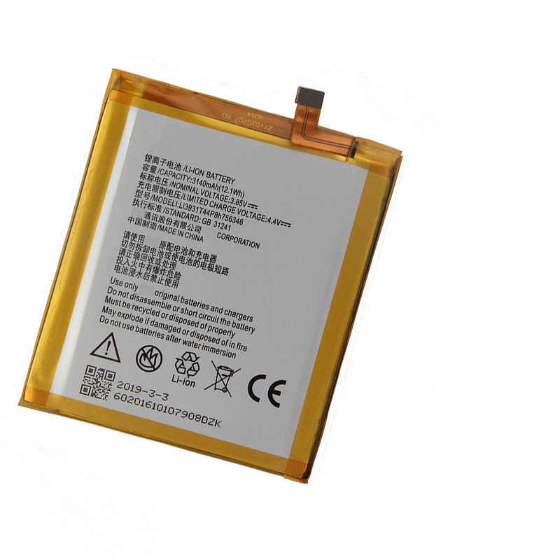 Batterie de remplacement pour ZTE Grand X4 (Z956 Z957 Z957A), Li3931T44P8H756346