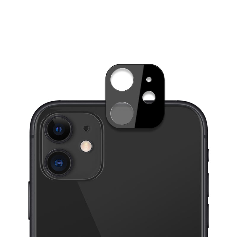 (Paquet de 2) Protecteur d'objectif d'appareil photo en verre trempé pour iPhone 11