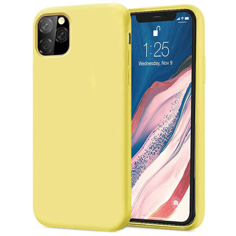 Coque en silicone liquide pour iPhone 11 Pro