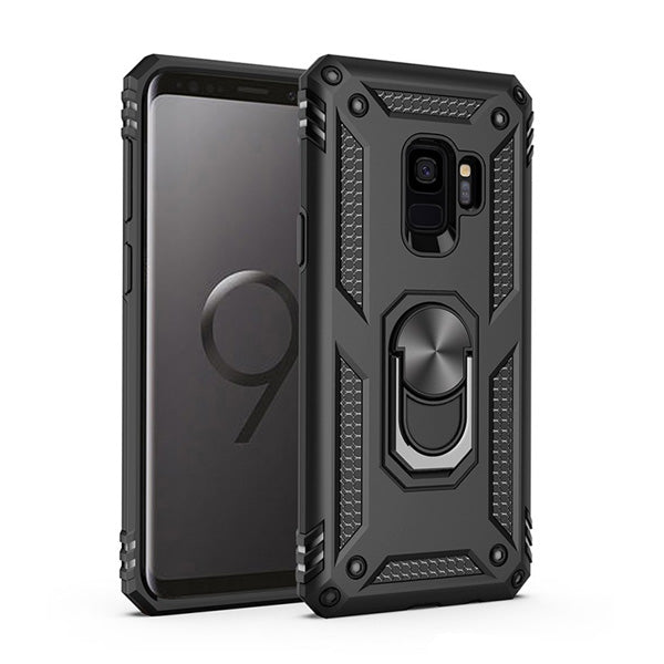 Étui à anneau hybride pour Samsung Galaxy S9 Plus