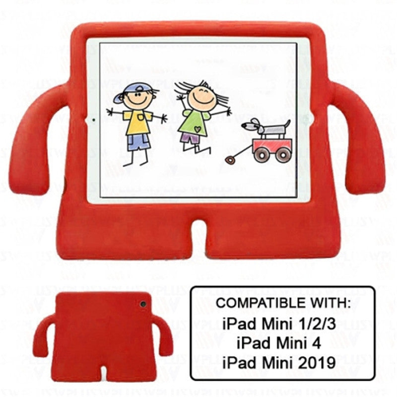 Étui en silicone pour enfants pour iPad Mini 1/2/3/4/5 (1ère/2ème/3ème/4ème/5ème génération) 7,9