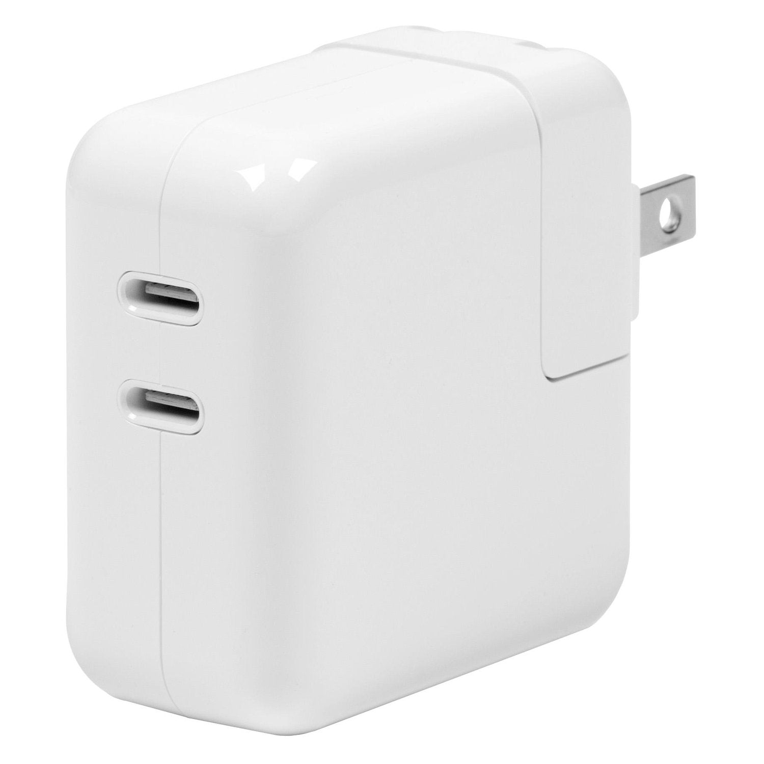 Chargeur mural adaptateur secteur à charge rapide double USB-C 35 W