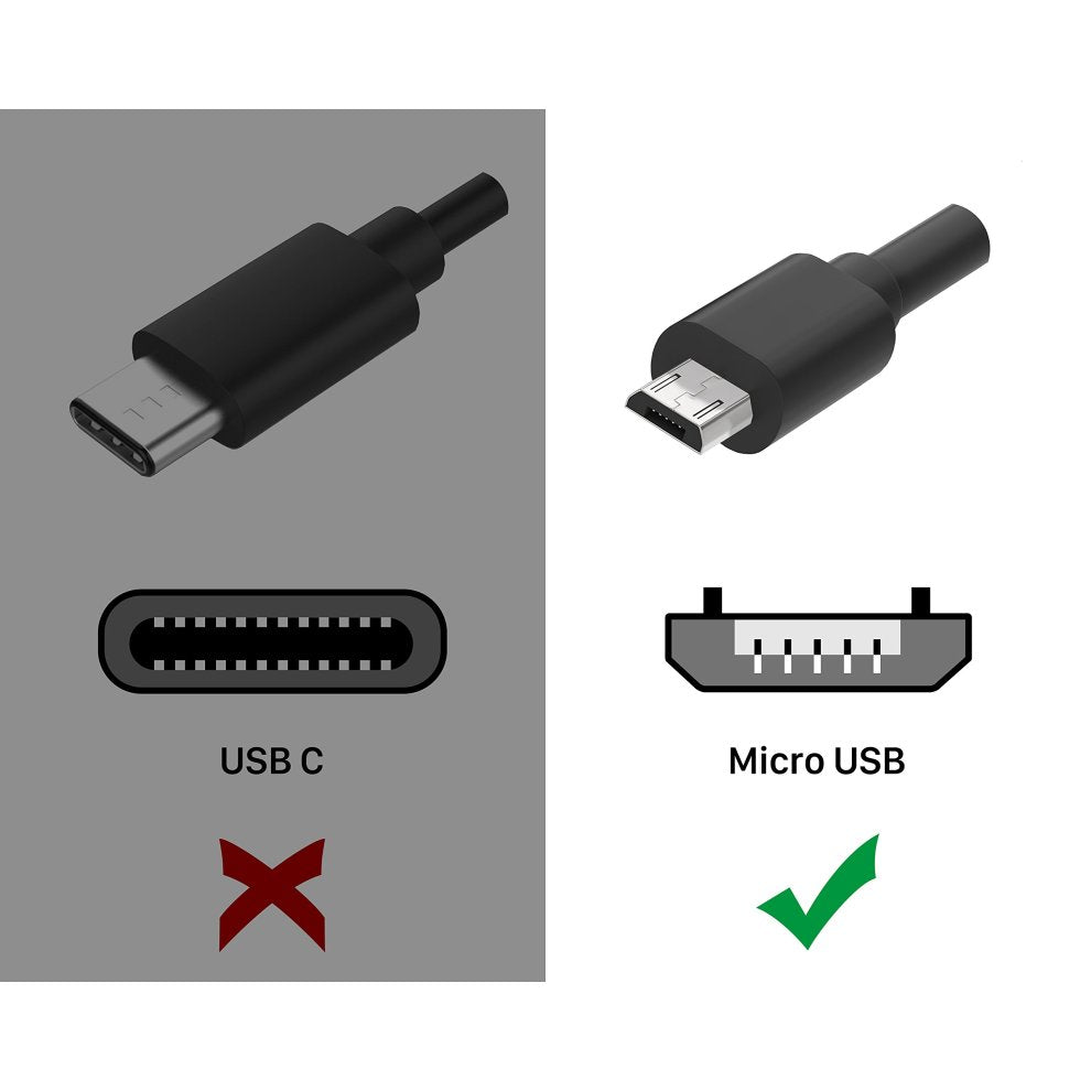 USB Power Adapter Wall Charger & Micro USB Cable for Samsung Motorola Google Phones