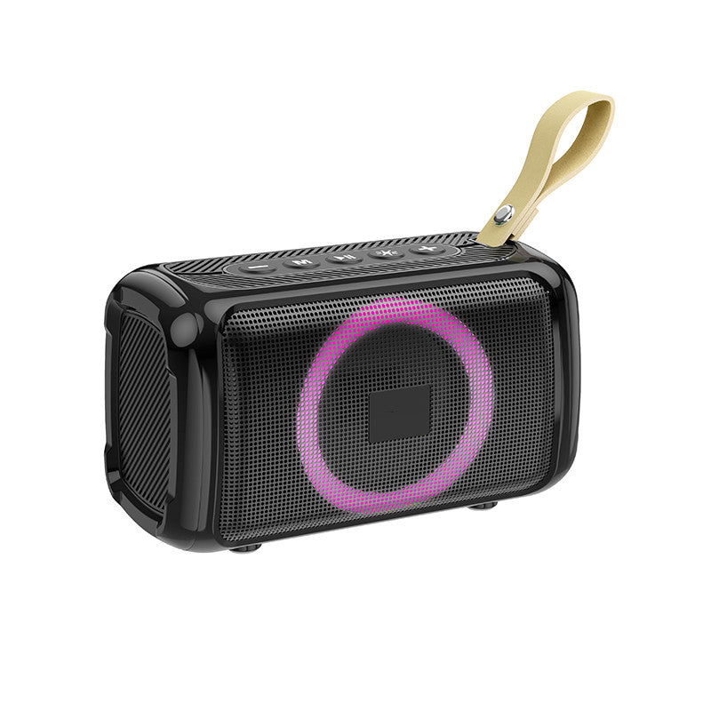 Portable Wireless Bluetooth Stereo Speaker with Ambient Light