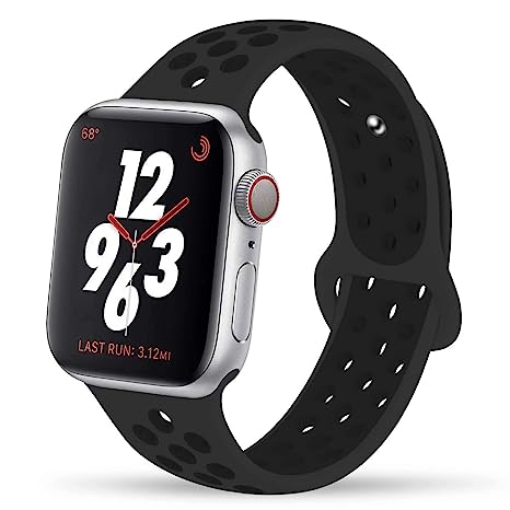 Bracelet de rechange en silicone Nike Sport pour Apple Watch iWatch