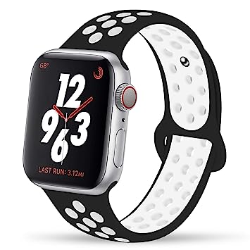 Bracelet de rechange en silicone Nike Sport pour Apple Watch iWatch