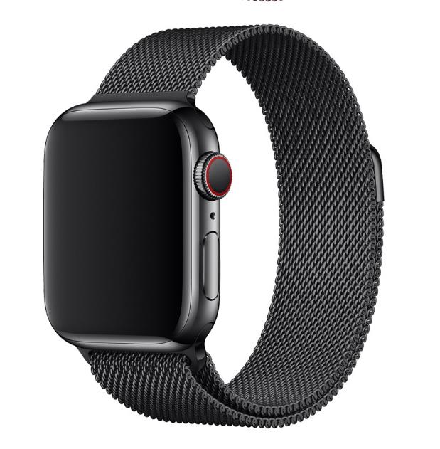 Bracelet de remplacement à boucle magnétique en métal pour Apple Watch iWatch