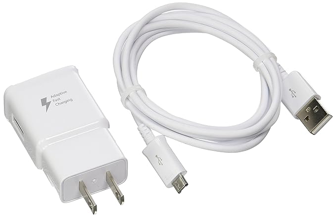 Adaptateur d'alimentation USB à charge rapide, chargeur mural et câble Micro USB pour téléphones Samsung Motorola Google