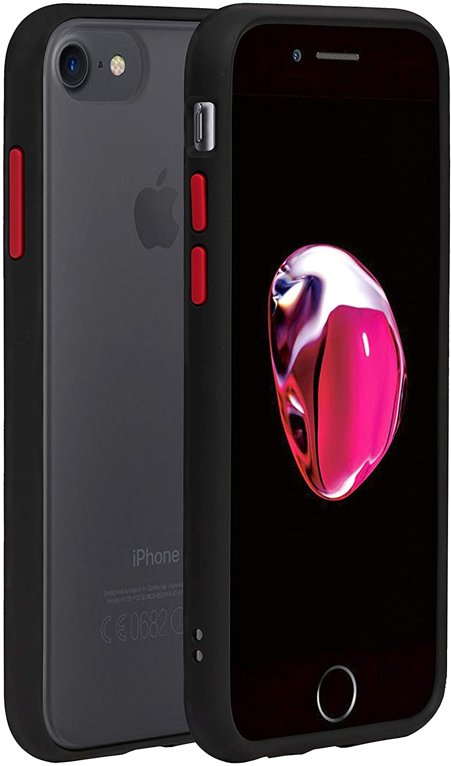 Coque mate translucide pour iPhone 7 / 8 / SE (2e / 3e génération)