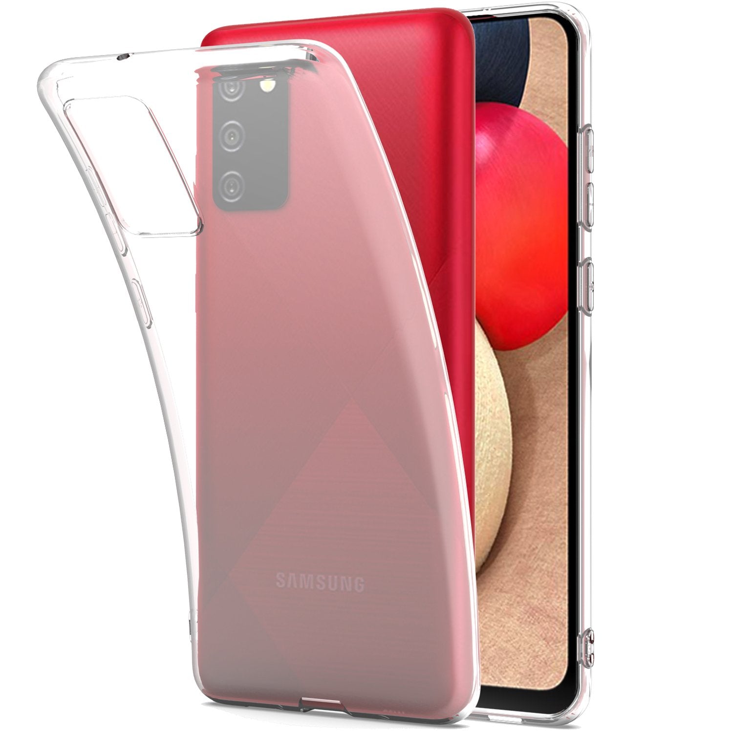 Soft TPU Case for Samsung Galaxy A02s / M02s