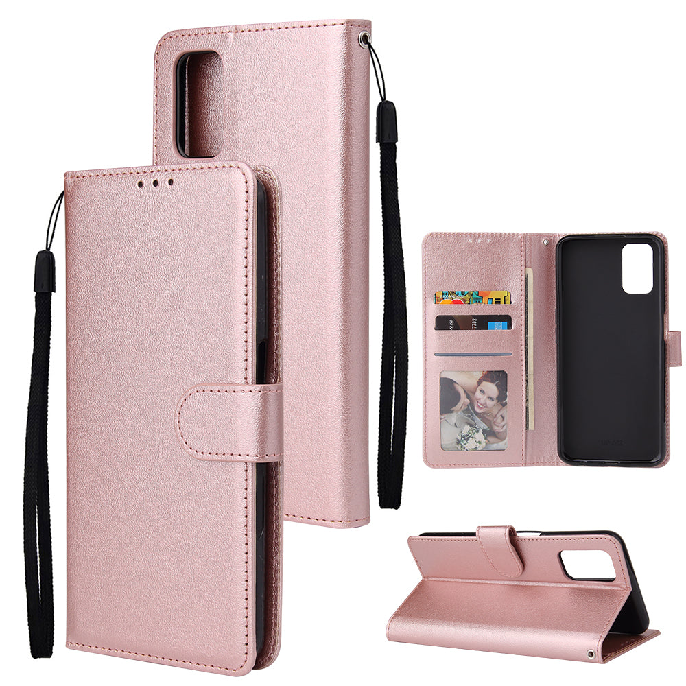 Leather Folio Wallet Case for Samsung Galaxy A72 4G / 5G