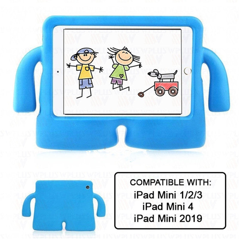 Étui en silicone pour enfants pour iPad Mini 1/2/3/4/5 (1ère/2ème/3ème/4ème/5ème génération) 7,9