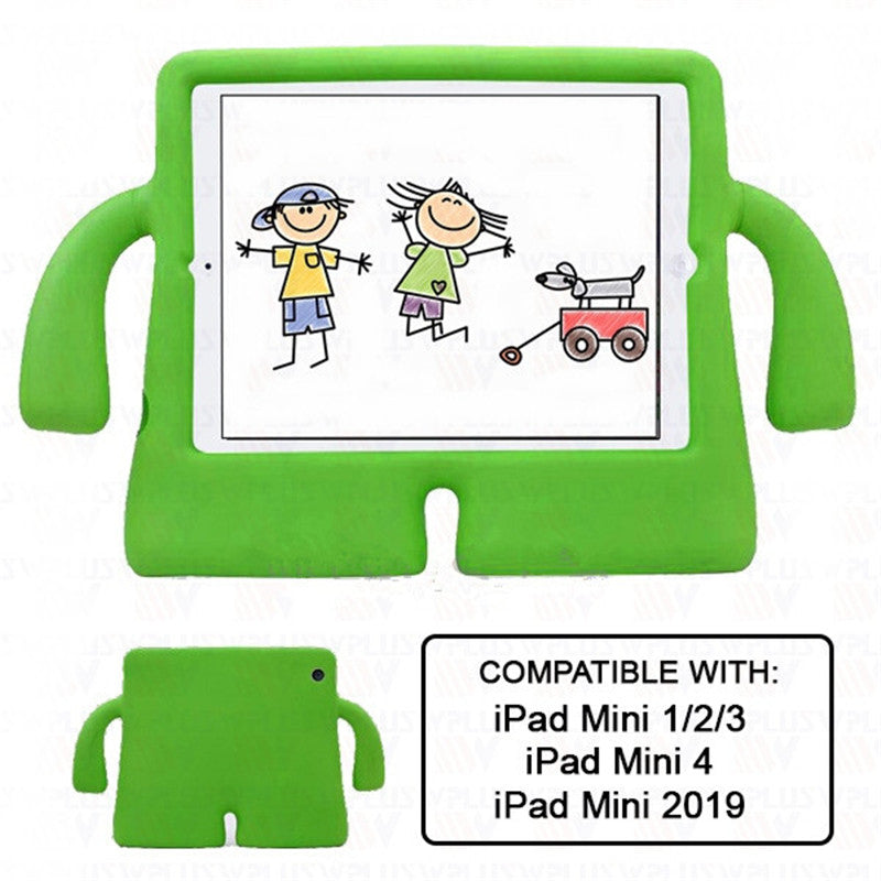 Étui en silicone pour enfants pour iPad Mini 1/2/3/4/5 (1ère/2ème/3ème/4ème/5ème génération) 7,9