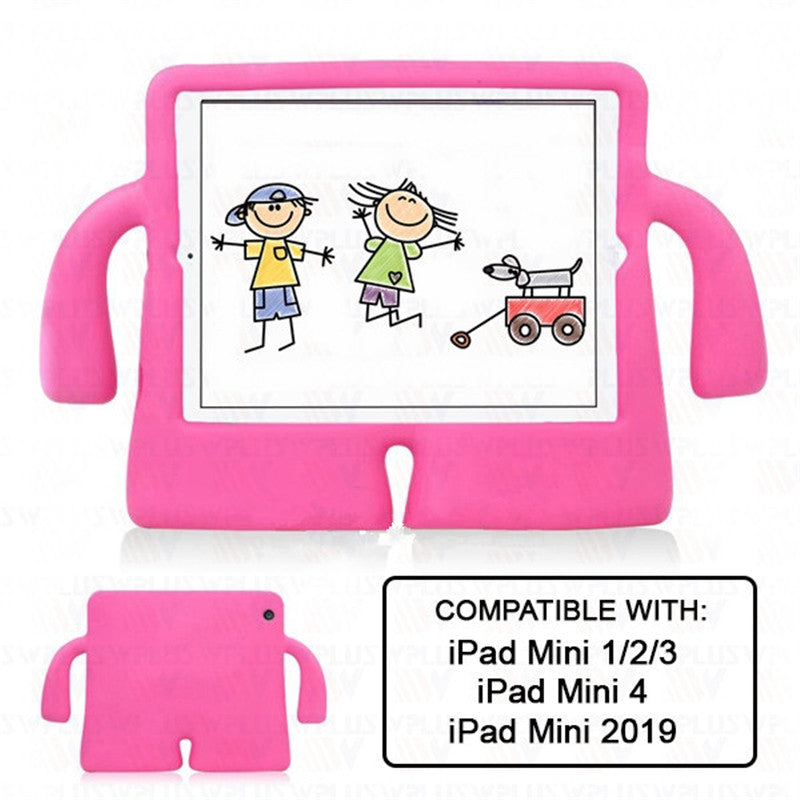 Étui en silicone pour enfants pour iPad Mini 1/2/3/4/5 (1ère/2ème/3ème/4ème/5ème génération) 7,9