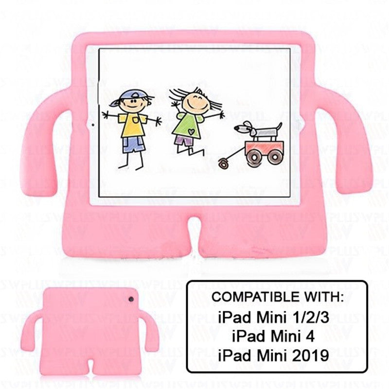 Étui en silicone pour enfants pour iPad Mini 1/2/3/4/5 (1ère/2ème/3ème/4ème/5ème génération) 7,9