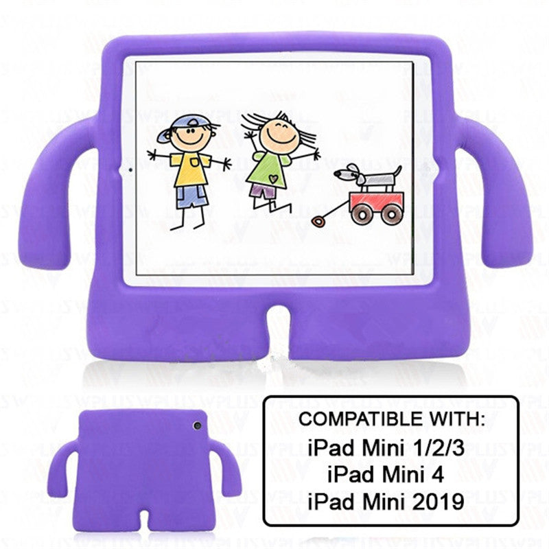 Étui en silicone pour enfants pour iPad Mini 1/2/3/4/5 (1ère/2ème/3ème/4ème/5ème génération) 7,9