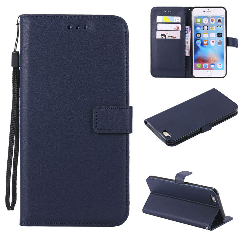 Leather Folio Wallet Case for iPhone 5 / 5S