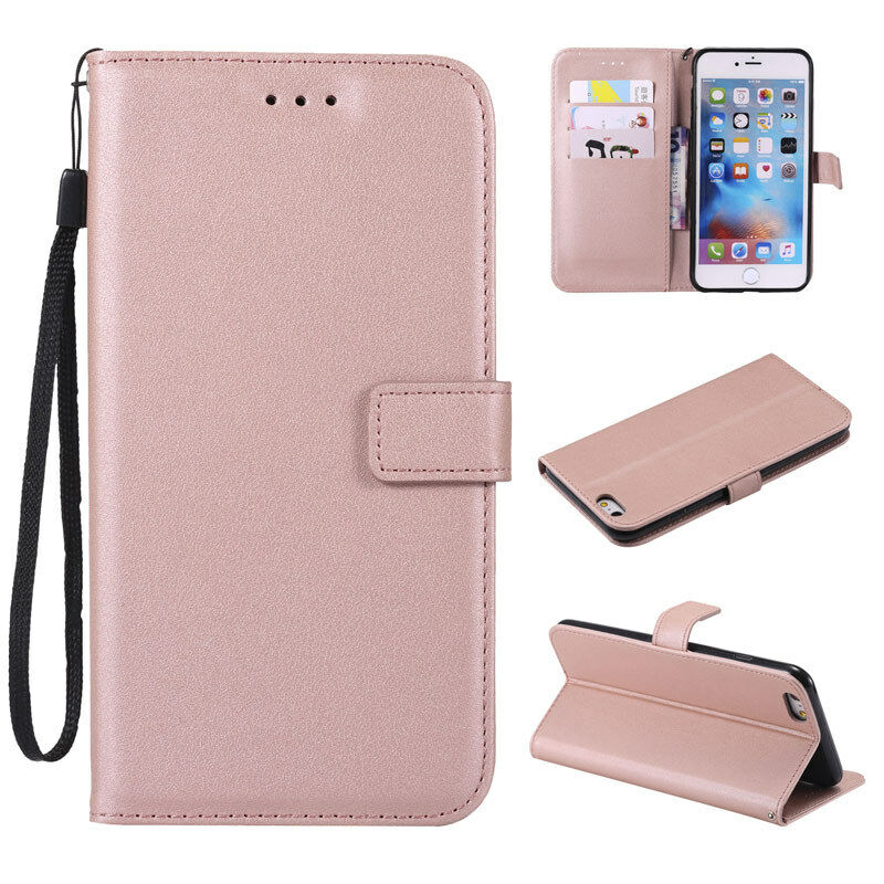 Leather Folio Wallet Case for iPhone 5 / 5S