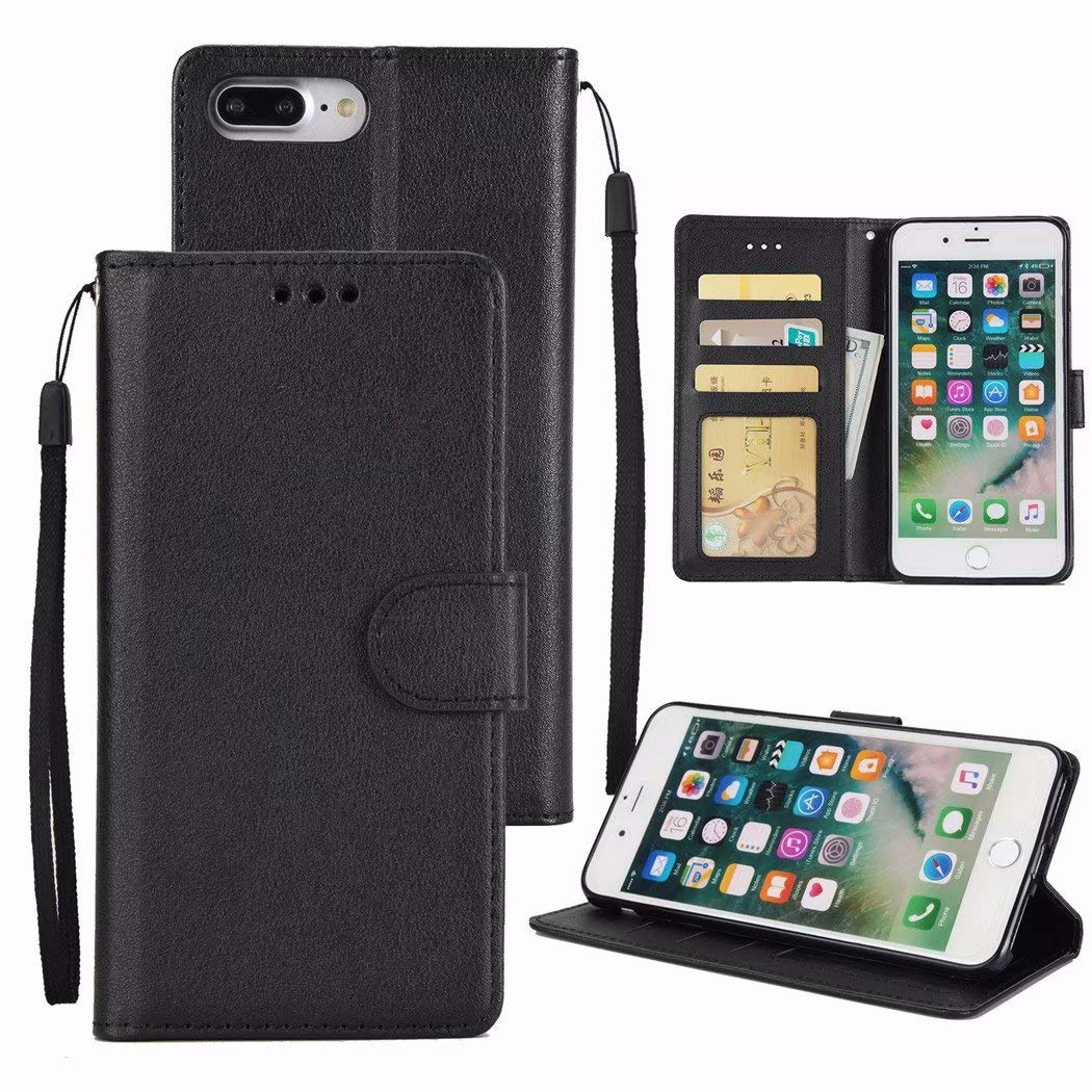 Leather Folio Wallet Case for iPhone 6 Plus / 6S Plus