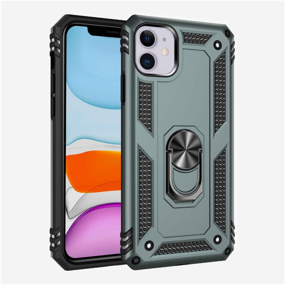 Coque à anneau hybride pour iPhone 12 Mini