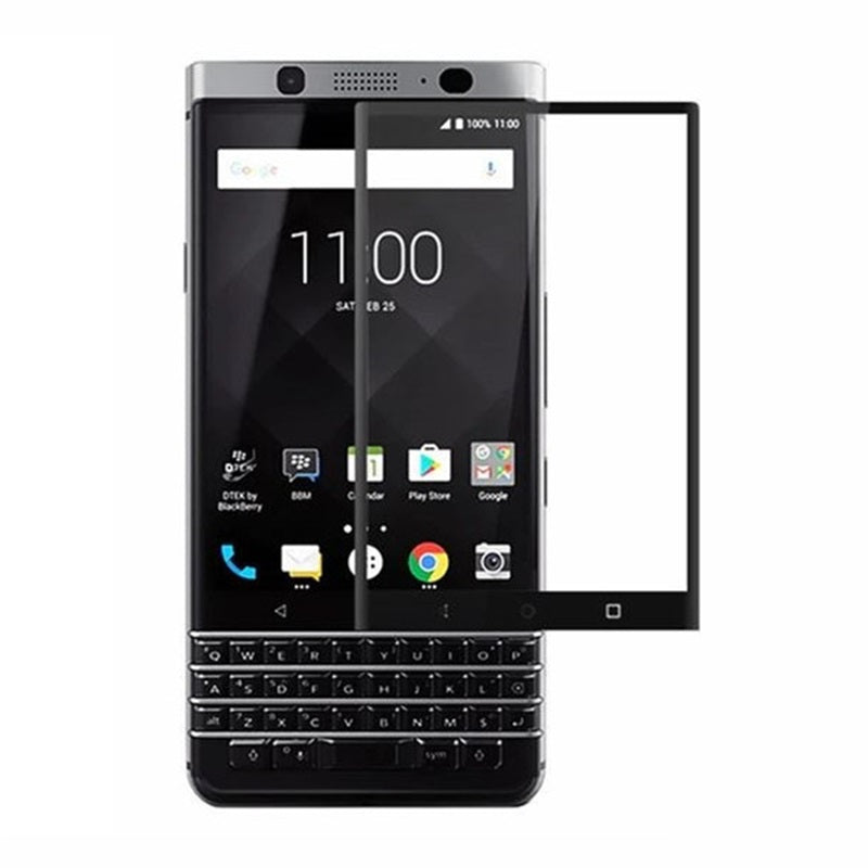 Protecteur d'écran en verre trempé incurvé à couverture complète pour Blackberry Priv