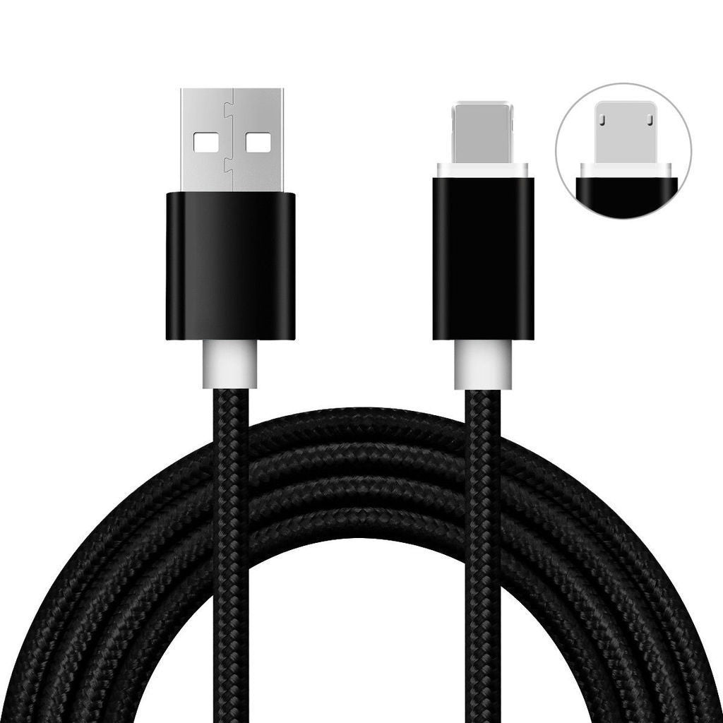 Double Sided Reversible Micro USB / Lightning Charging Data Cable (1m)