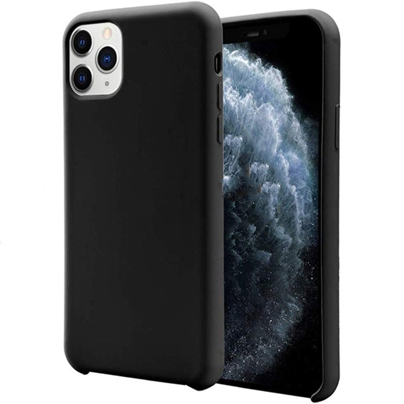 Coque en silicone liquide pour iPhone 11 Pro