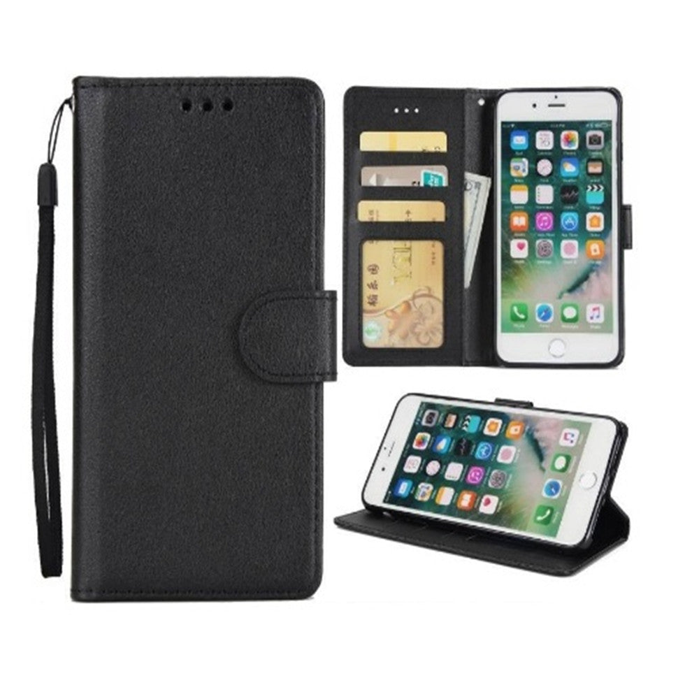 Leather Folio Wallet Case for iPhone 7 Plus / 8 Plus