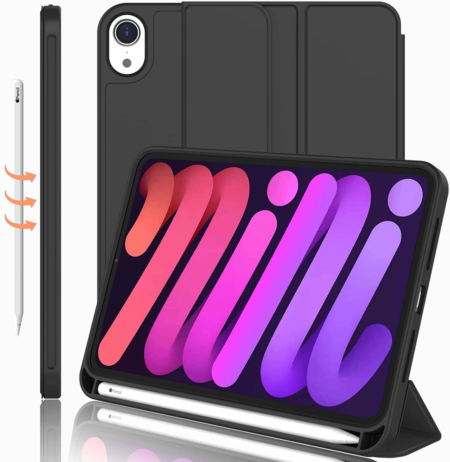 Smart Cover Case for iPad Mini 6 (6th Gen.) / Mini 7 (7th Gen.)