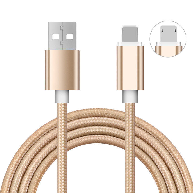 Double Sided Reversible Micro USB / Lightning Charging Data Cable (1m)