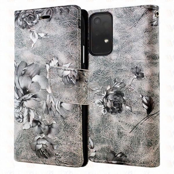 Leather Folio Wallet Case for Samsung Galaxy A53 5G