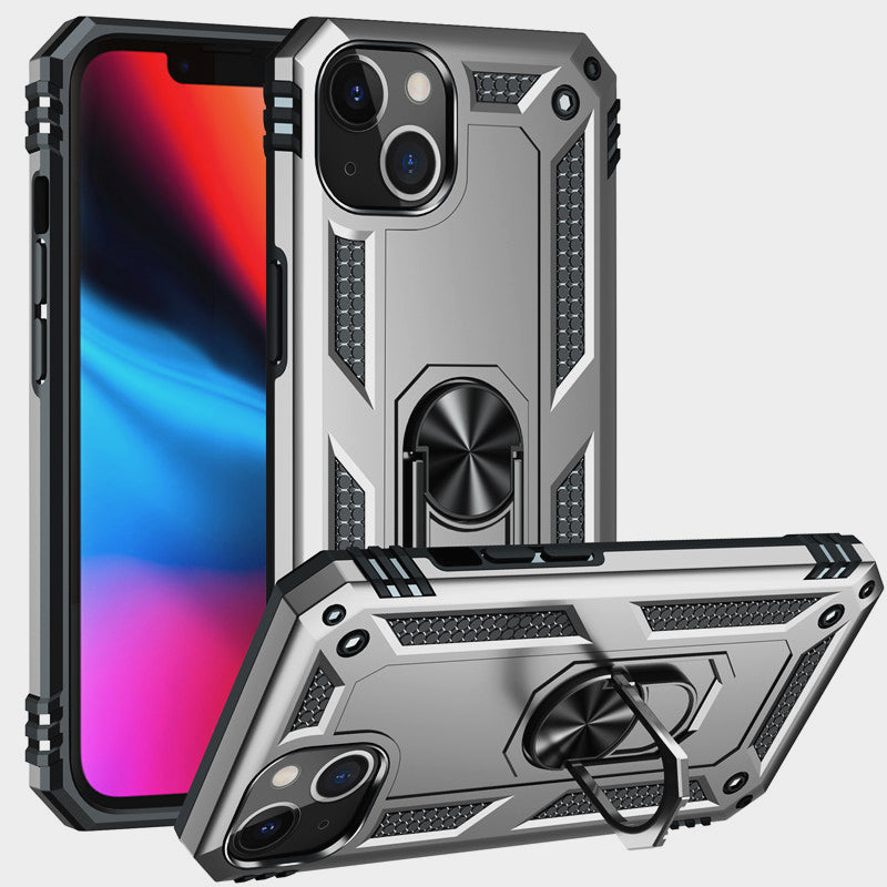 Coque à anneau hybride pour iPhone 15 Plus / 14 Plus