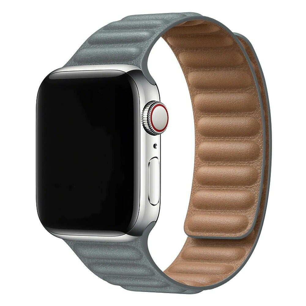 Leather Link Replacement Band Strap for Apple Watch iWatch