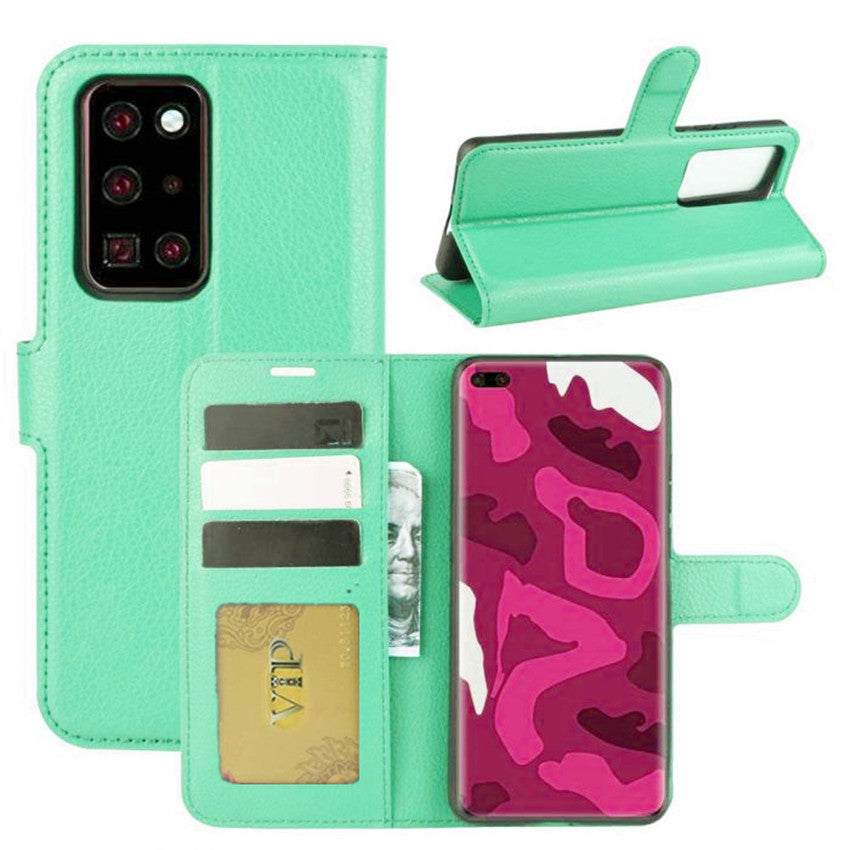 Etui Portefeuille Folio en Cuir pour Huawei P40