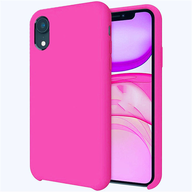 Coque en silicone liquide pour iPhone XR