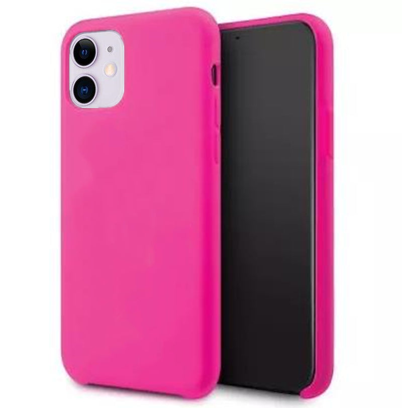 Coque en silicone liquide pour iPhone 11