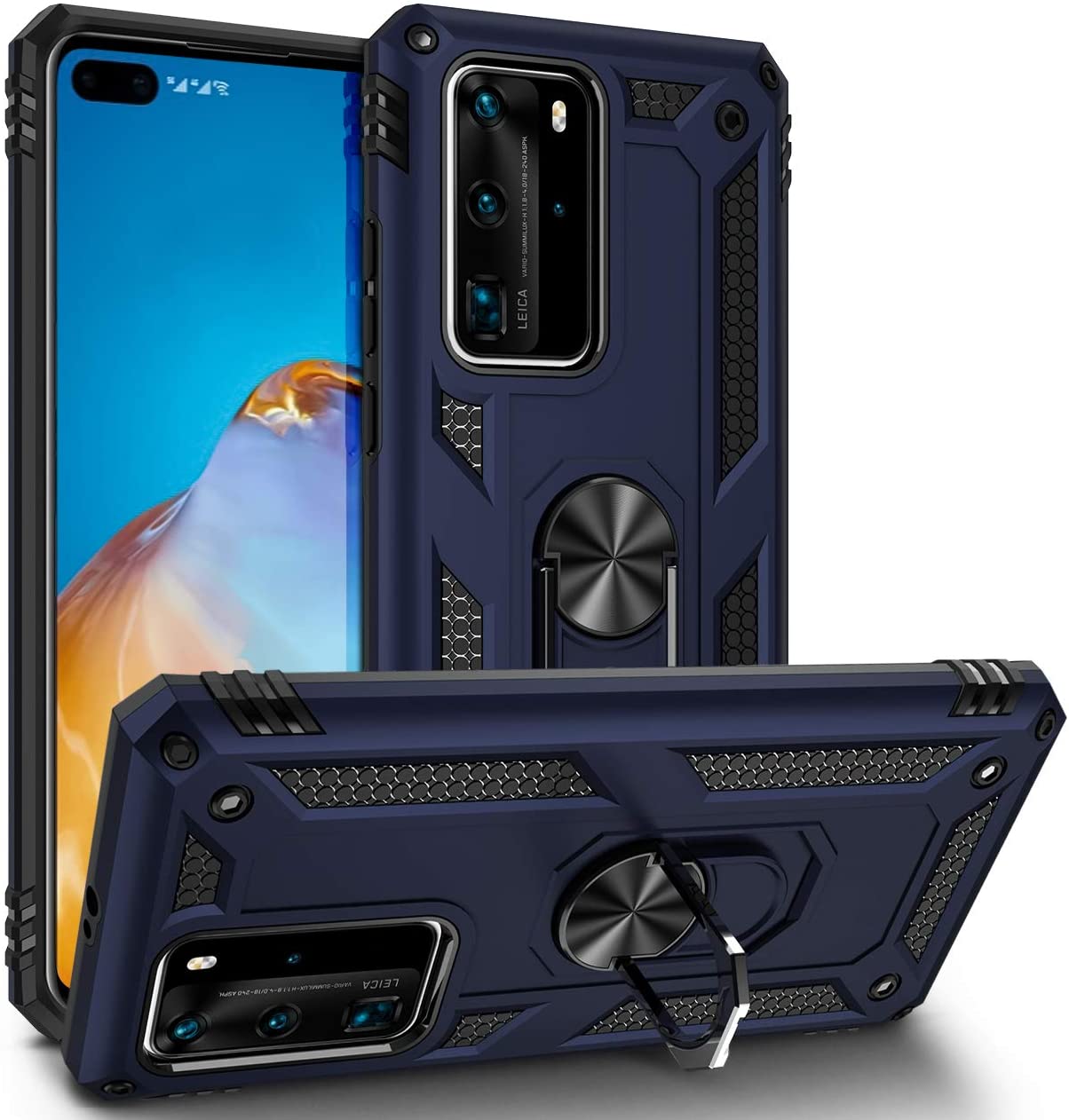 Coque Anneau Hybride pour Huawei P40 Pro