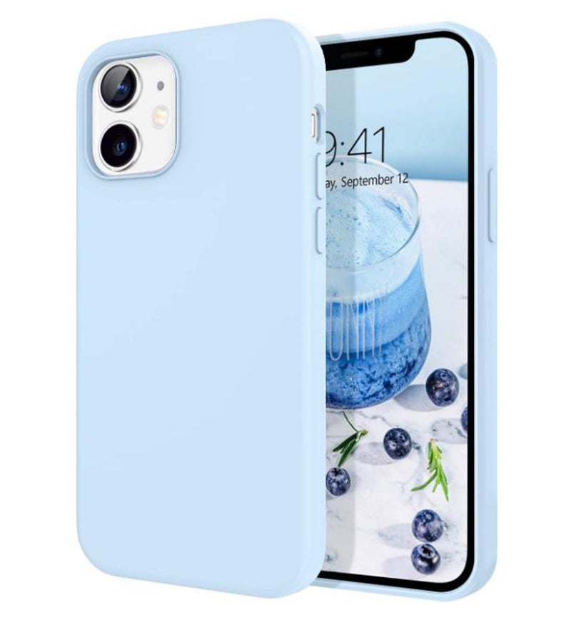 Coque en silicone liquide pour iPhone 12 Mini