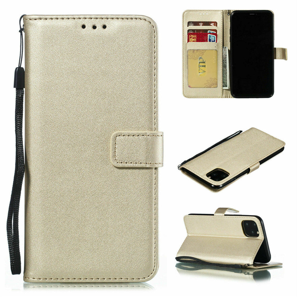 Leather Folio Wallet Case for iPhone 15 Pro Max