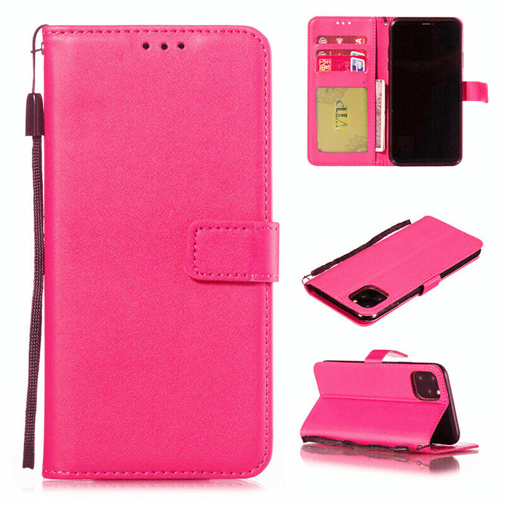 Leather Folio Wallet Case for iPhone 12 Mini