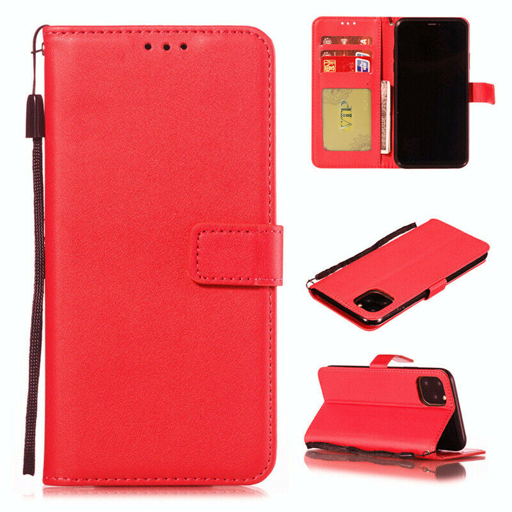 Leather Folio Wallet Case for iPhone 11 Pro Max