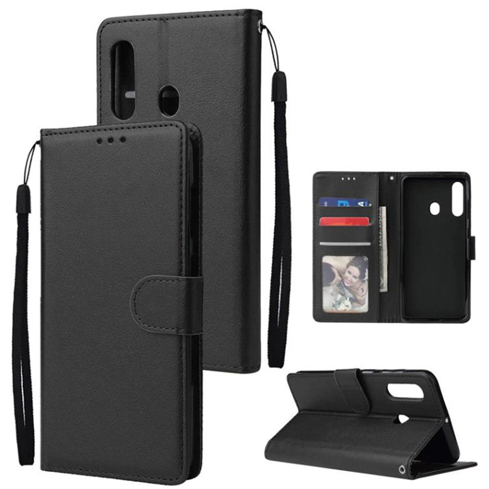 Leather Folio Wallet Case for Samsung Galaxy A10e / A20e