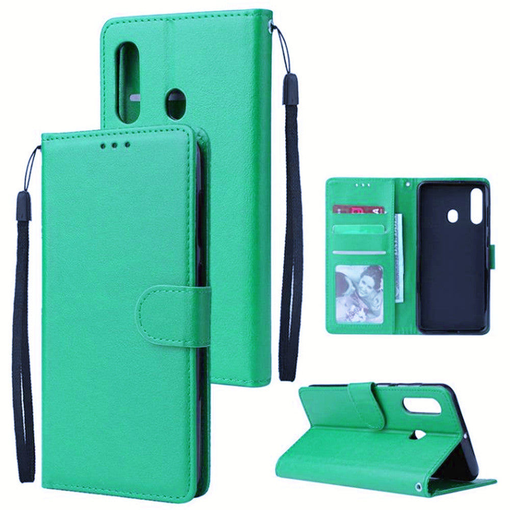 Etui Portefeuille Folio en Cuir pour Samsung Galaxy A10e / A20e